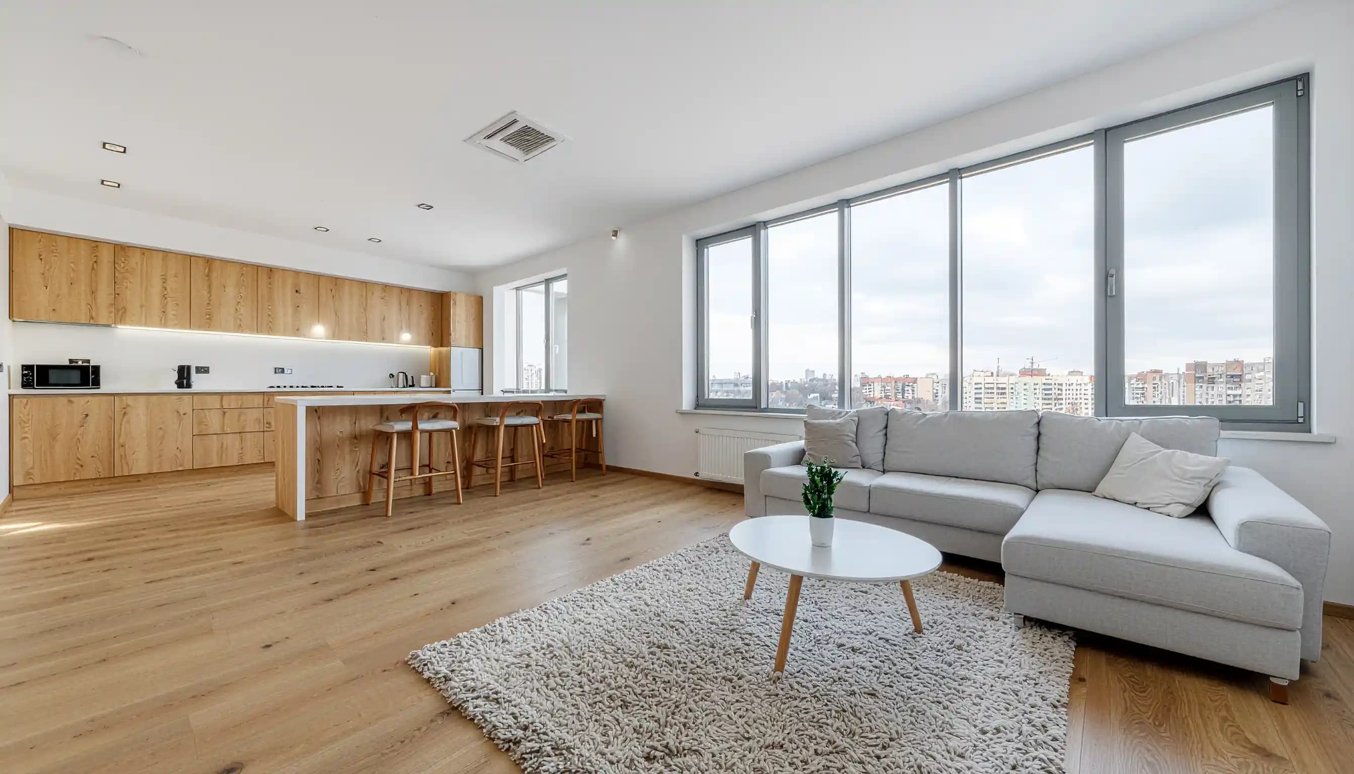 Современный интерьер после ремонта