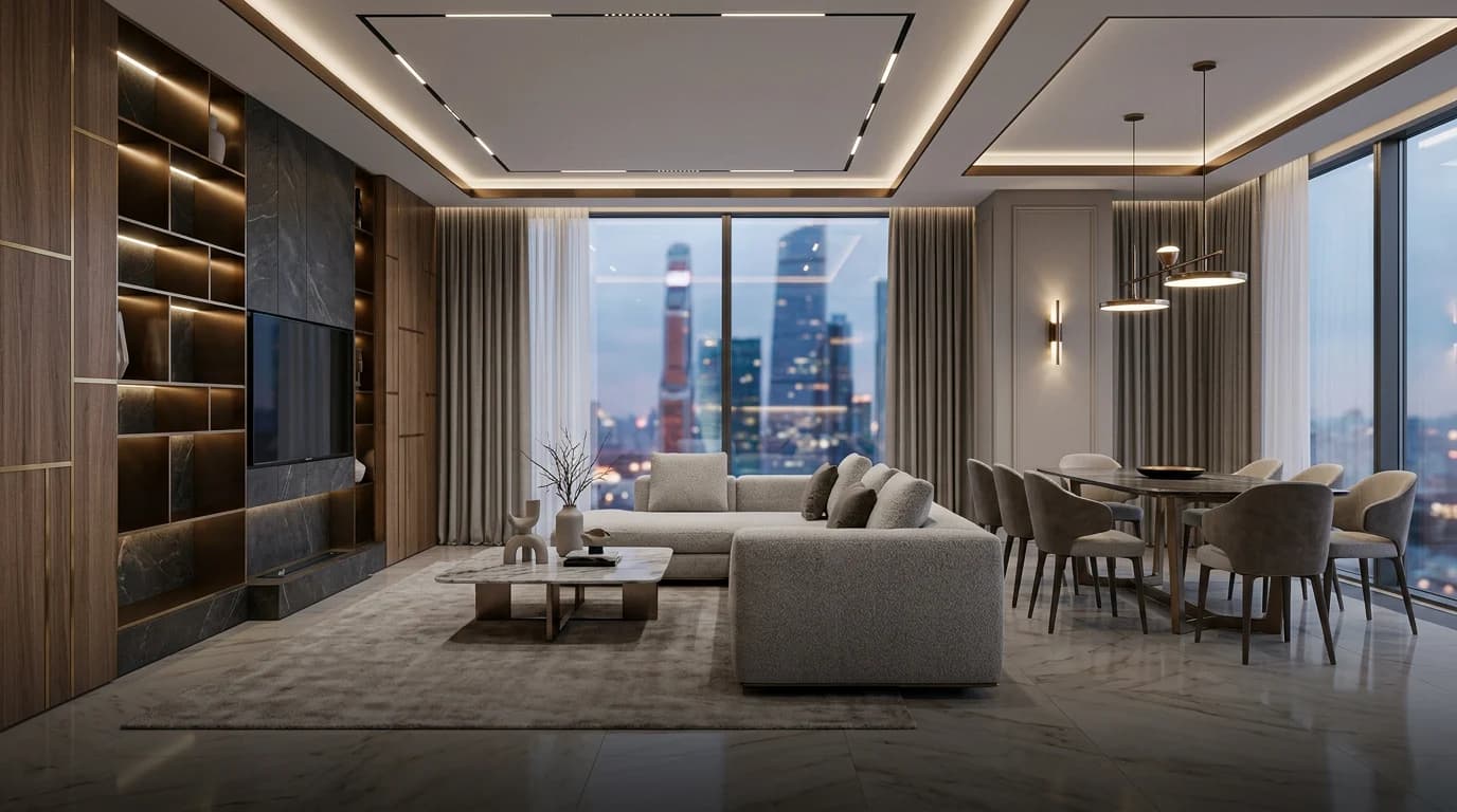 Иллюстрация вида ремонта: Дизайнерский ремонт