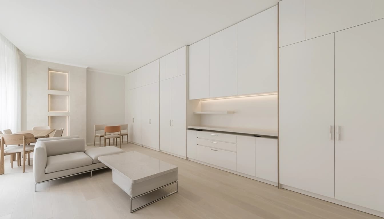 Бюджетный ремонт студии